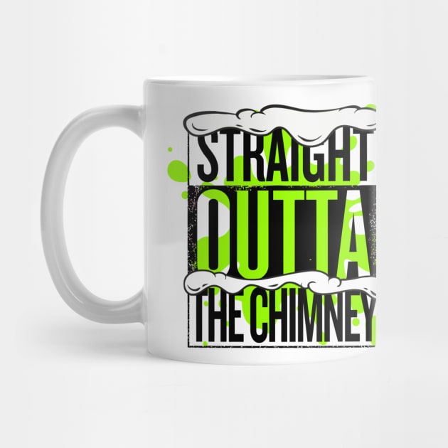 Straight Outta The Chimney Christmas by miyucapy